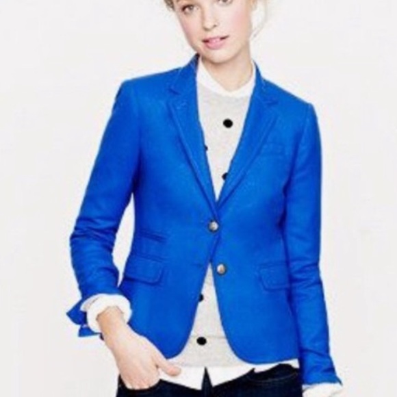 J. Crew Jackets & Blazers - J. Crew Schoolboy blazer in royal  blue, size 2